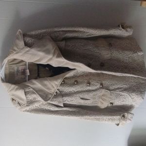 BKE vintage crochet jacket  M